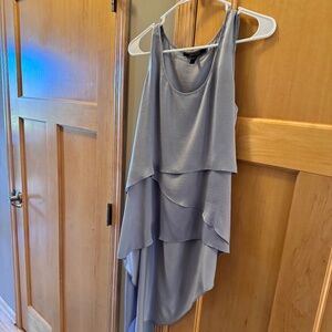 BCBGM Asymmetrical Grey Top